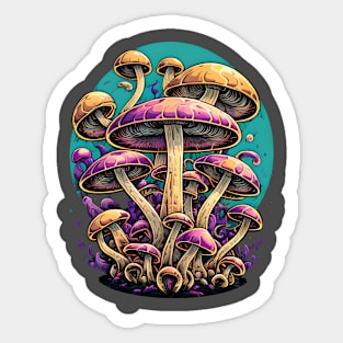 Mushrooms Sticker